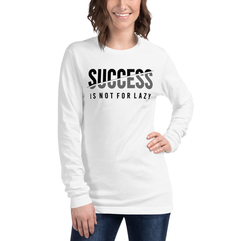 success motivational Unisex Long Sleeve Tee