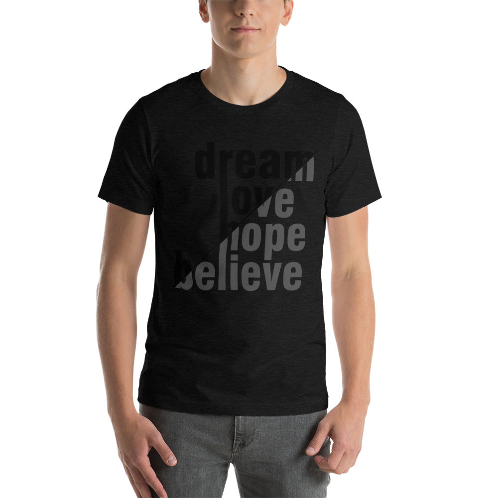 dream, love, hope Short-Sleeve Unisex T-Shirt