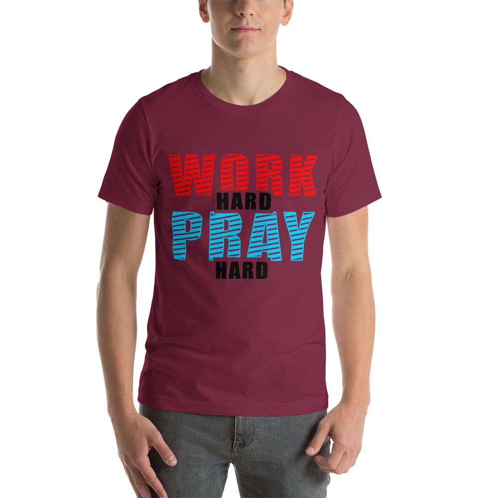 work hard Short-Sleeve Unisex T-Shirt