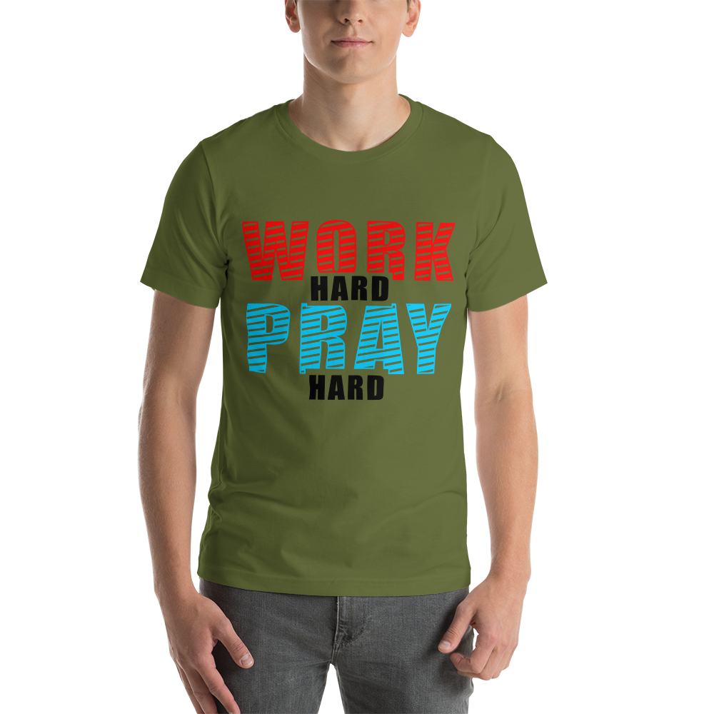 work hard Short-Sleeve Unisex T-Shirt