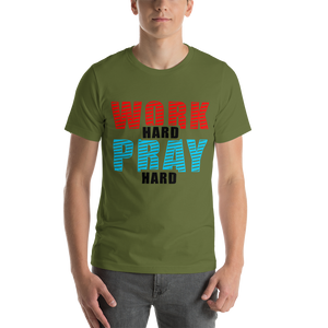 work hard Short-Sleeve Unisex T-Shirt