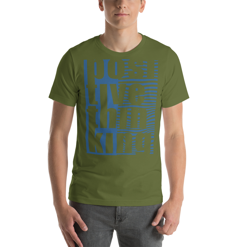 positive think Short-Sleeve Unisex T-Shirt