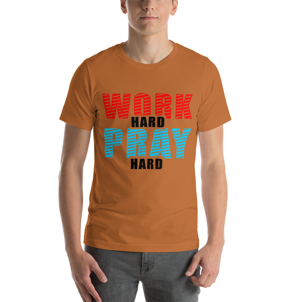 work hard Short-Sleeve Unisex T-Shirt