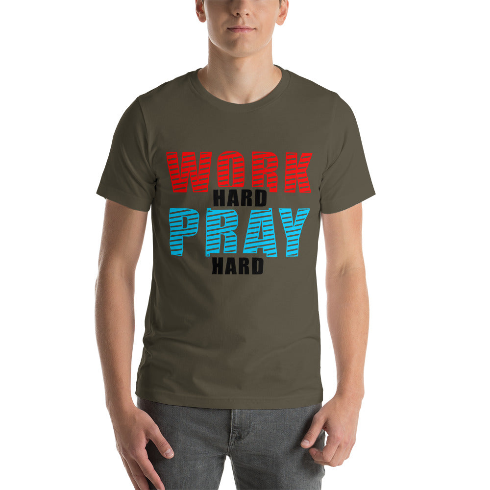 work hard Short-Sleeve Unisex T-Shirt