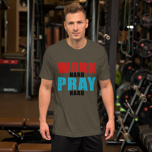 work hard Short-Sleeve Unisex T-Shirt