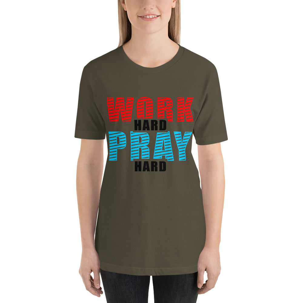 work hard Short-Sleeve Unisex T-Shirt