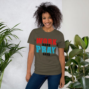 work hard Short-Sleeve Unisex T-Shirt