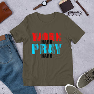 work hard Short-Sleeve Unisex T-Shirt